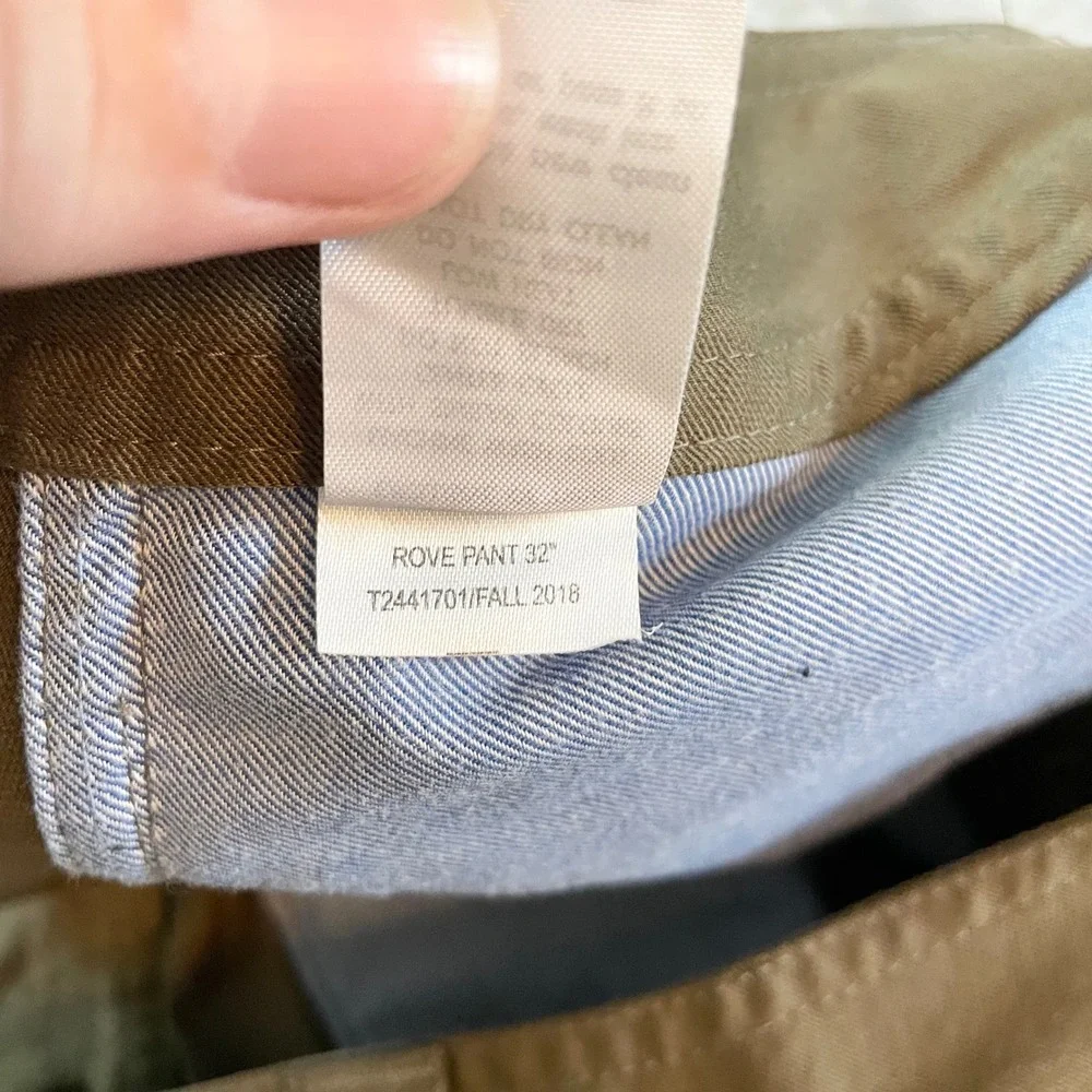 Toad&Co Rover Pants Workwear Casual‎ Hiking Travel Brown Size 33 Khakis Office - Picture 11 of 11